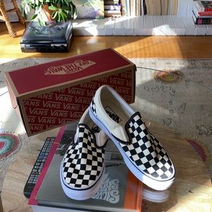 Brand New Checkered Vans